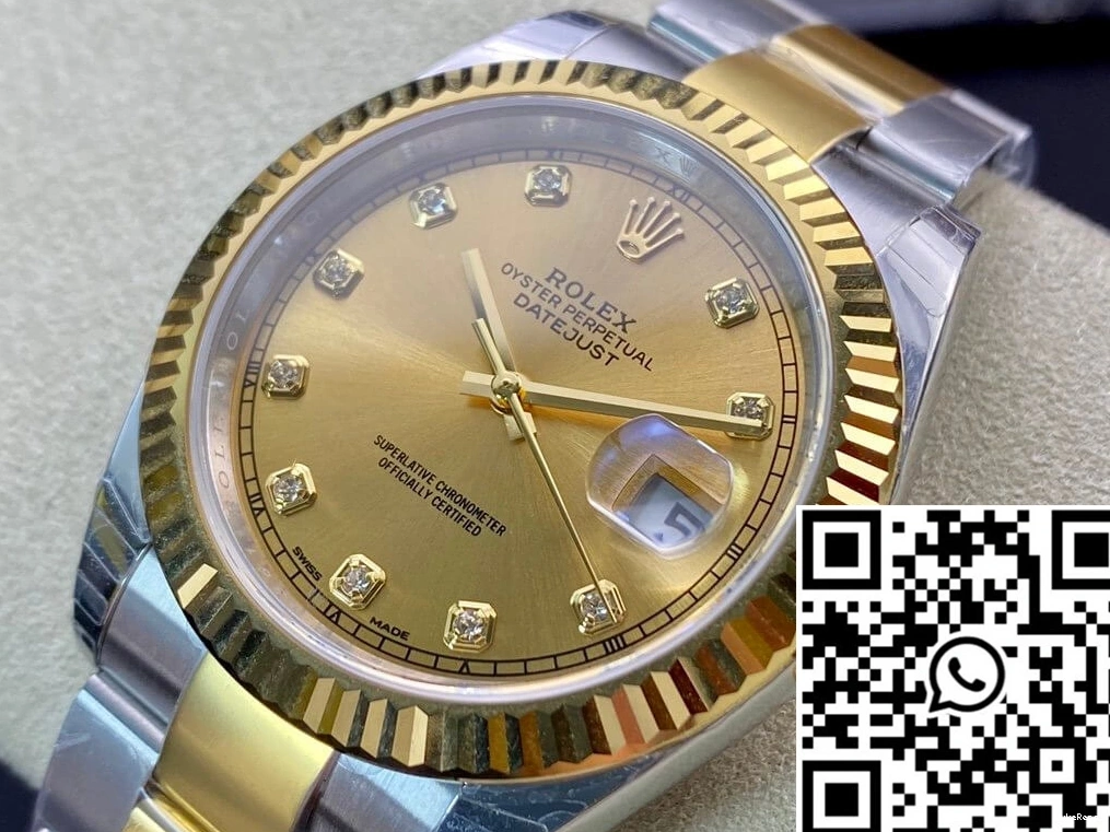 Factory Gold EW Datejust Yellow M126333-0011 Rolex 1018